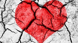 o foto gebroken hart
