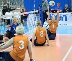 afbeelding damesteam zitvolleybal