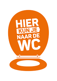 afbeelding hier kun je naar de wc