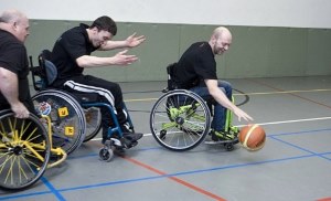 afbeelding rolstoelbasketbal