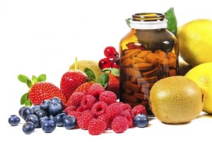 afbeelding vitamine en fruit