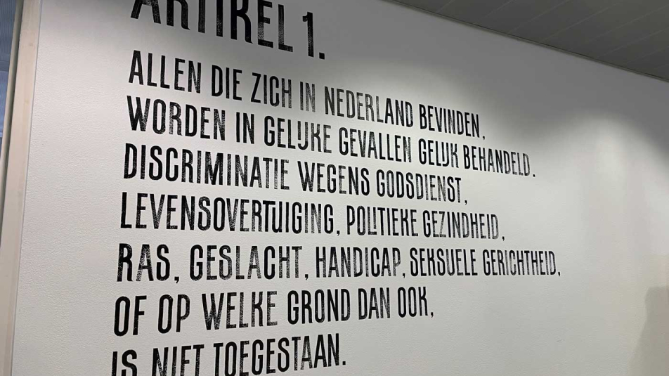 Artikel 1 van de Grondwet is aangepast