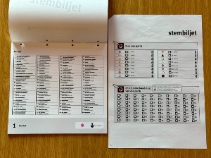 Voorall inspreektekst nieuwe stembiljet